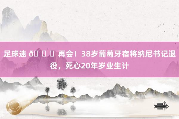 足球迷 👋再会！38岁葡萄牙宿将纳尼书记退役，死心20年岁业生计